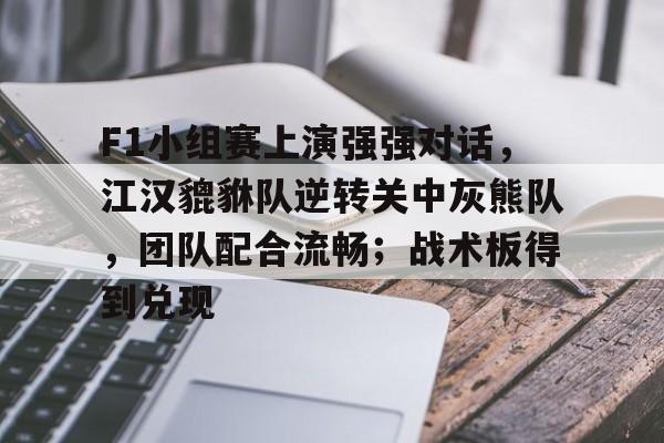 篮球直播平台-F1小组赛上演强强对话，江汉貔貅队逆转关中灰熊队，团队配合流畅；战术板得到兑现的简单介绍